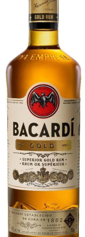 Bacardi gold shot