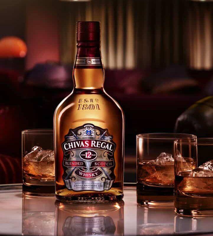 Botella chivas regal