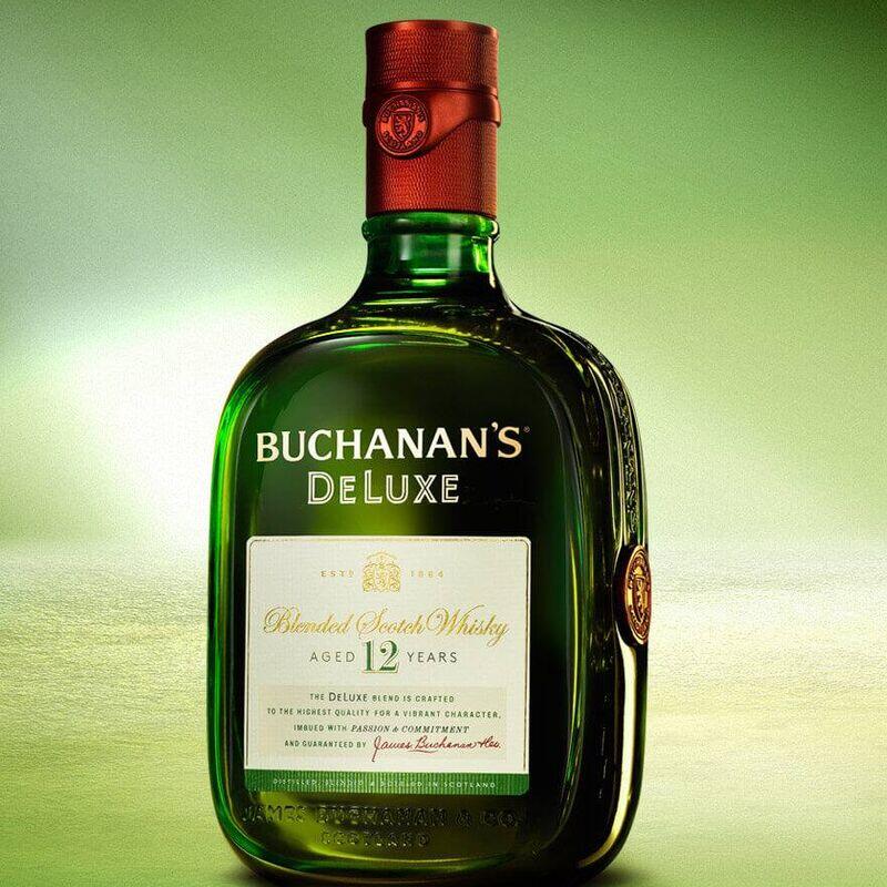 Buchanas 12 botella
