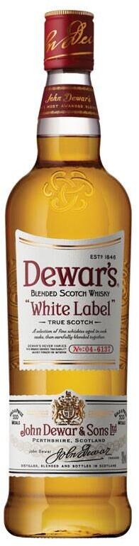 Dewars scotch whisky