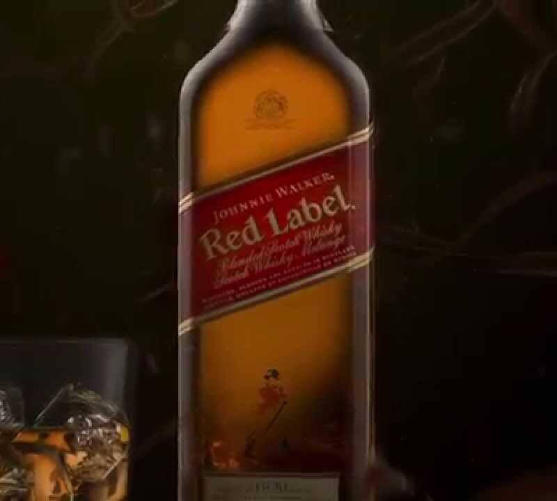 Johnie walker red shot