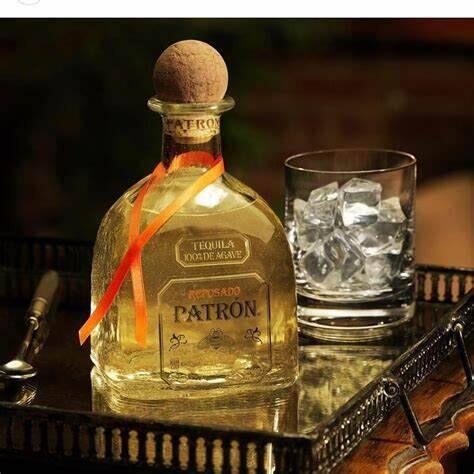 Patron reposado bottle